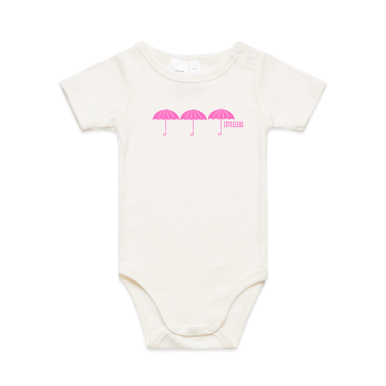 Brolly Print Organic Onesie