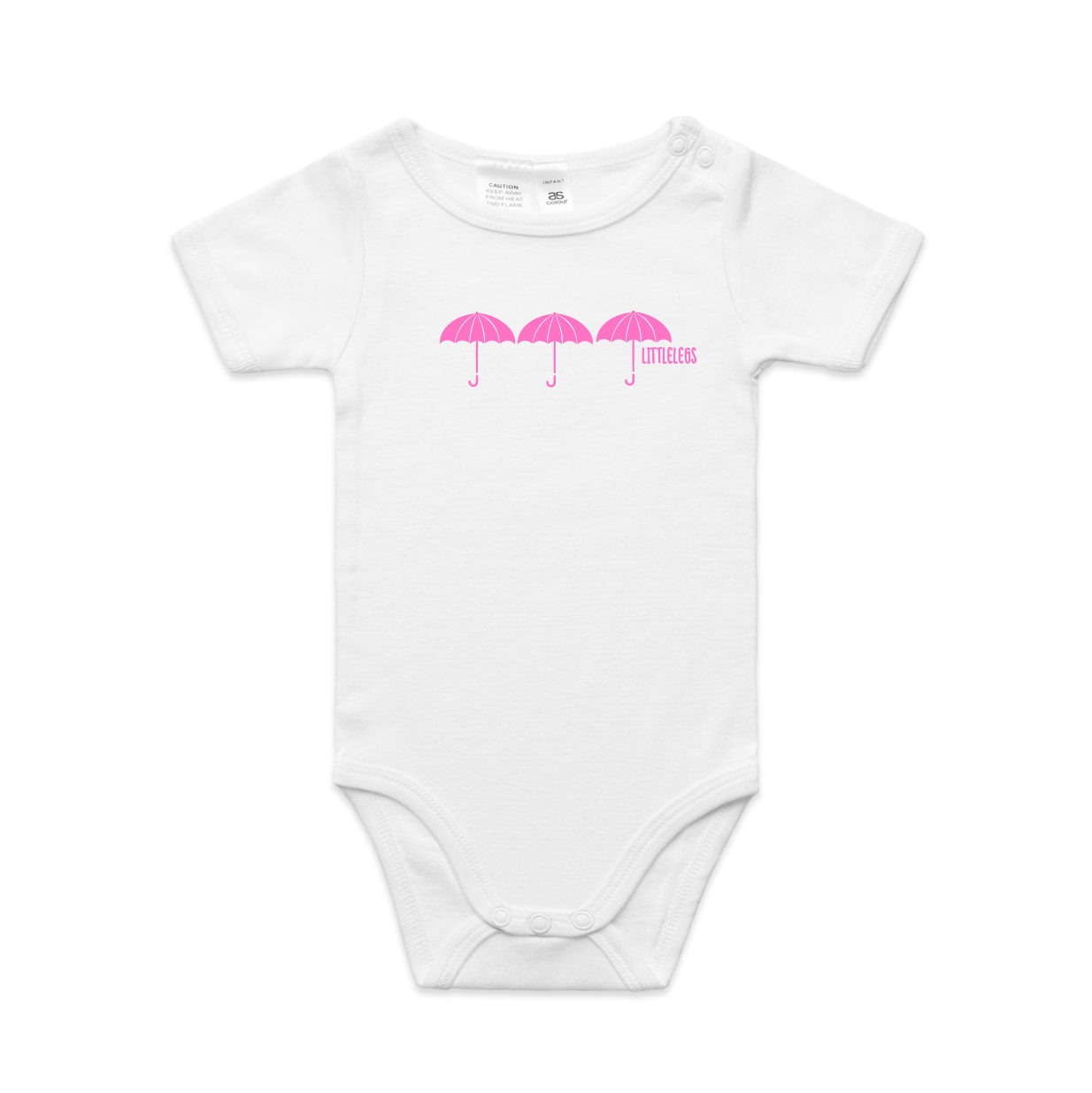 Brolly Print Organic Onesie
