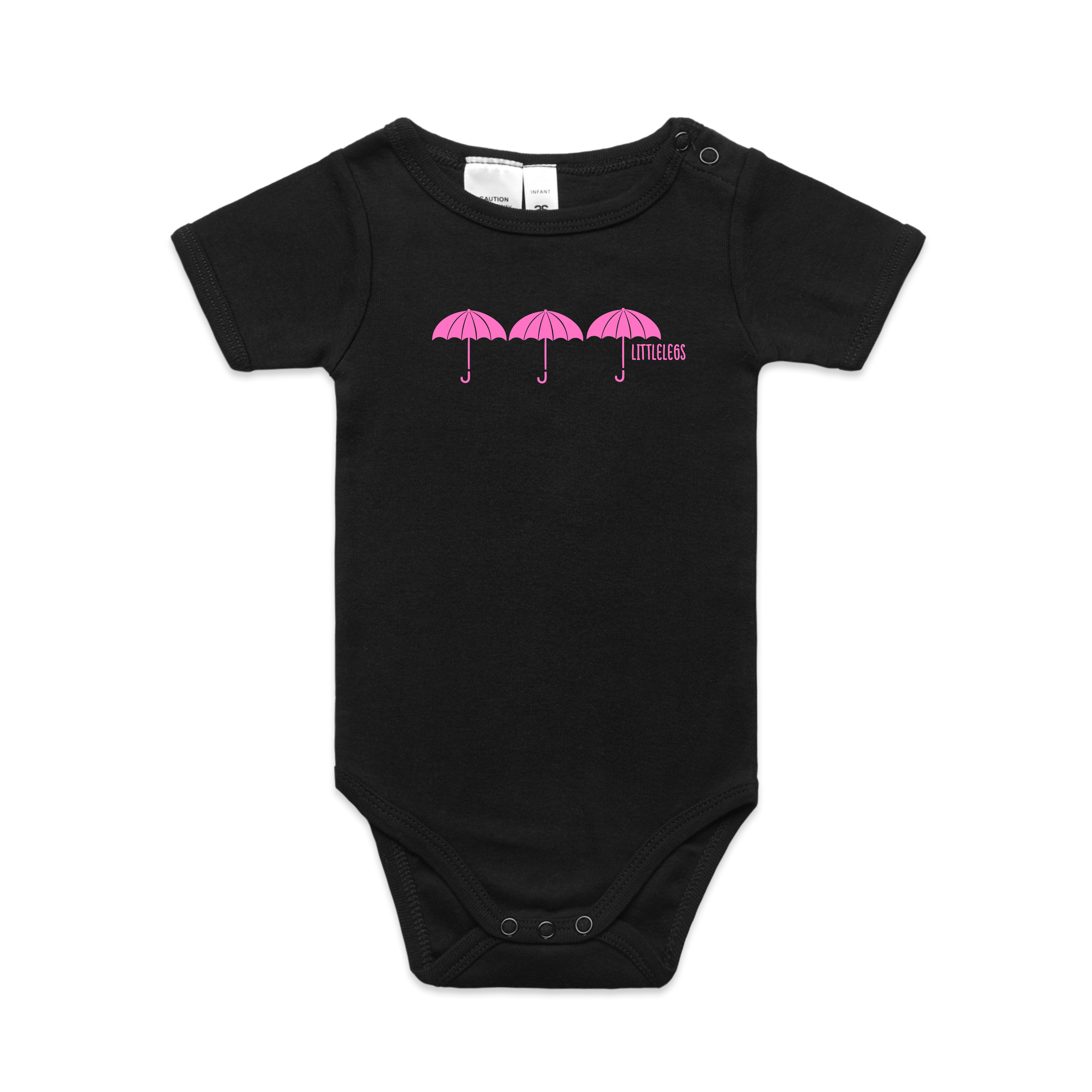Brolly Print Organic Onesie