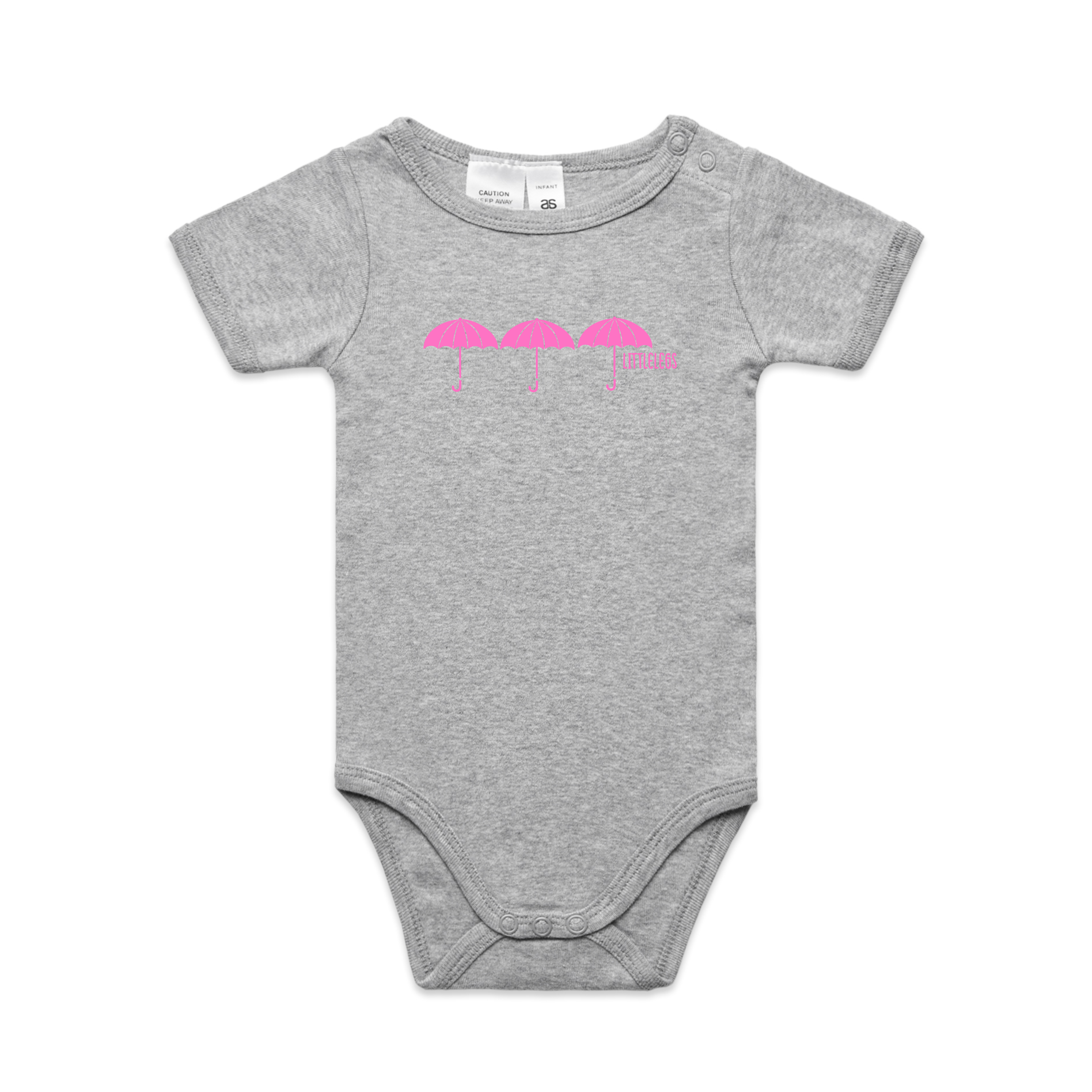 Brolly Print Organic Onesie