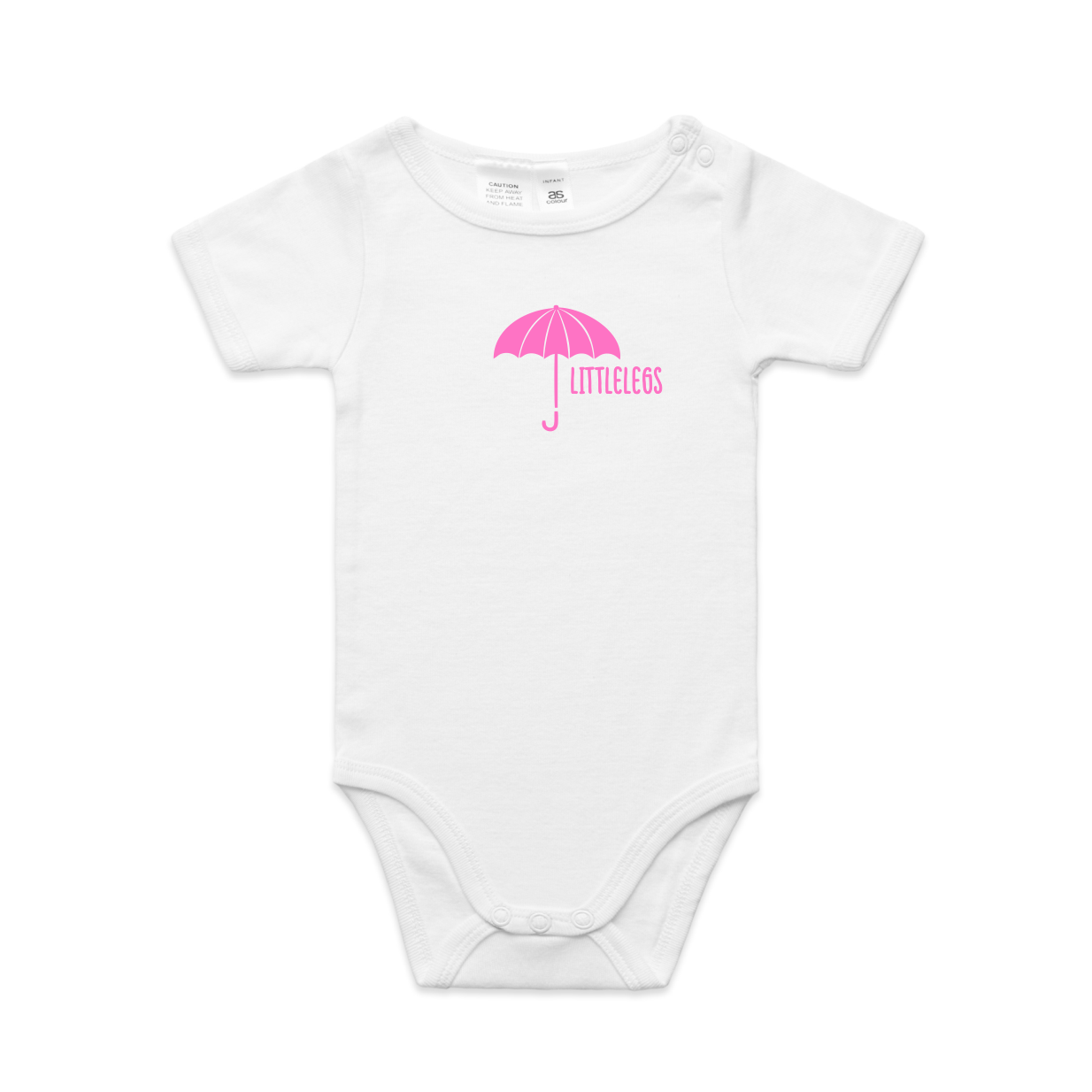 Brolly Print Organic Onesie