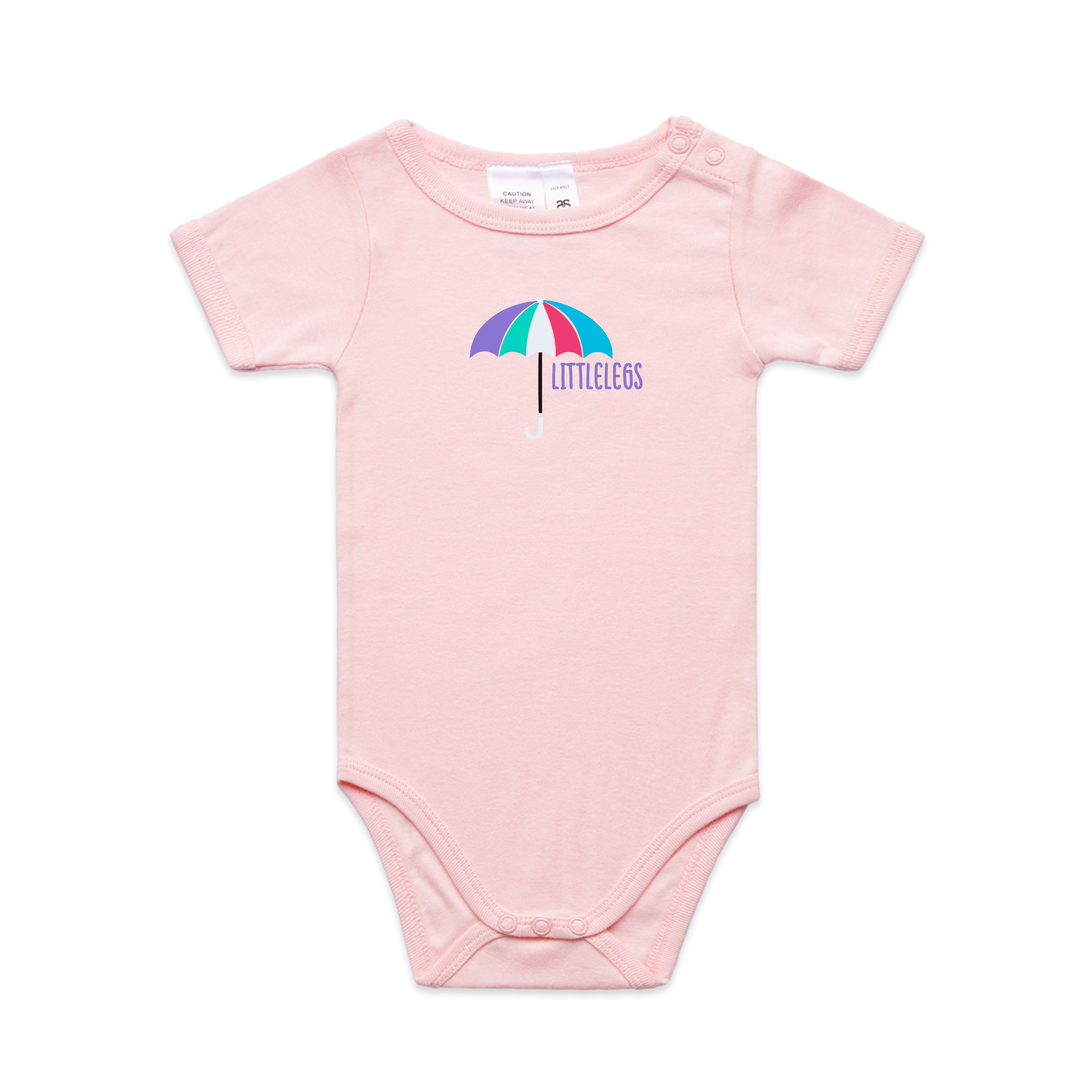 Brolly Print Organic Onesie